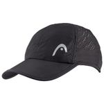 HEAD Pro Player Cap, Black, Standard Size