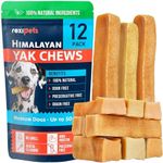 100% Natural Yak Cheese Himalayan Made Dog Chews All Breeds - Lactose Free Yak Chews for Small Medium & Large Dogs - Dental Cleaning Dog Chews for Aggressive Chewers - Long Lasting Odor & Gluten Free