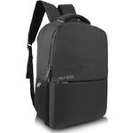 Half Moon Vision Water Resistant 15.6 inch Laptop Bag for Men/Backpack for Men | Office Bag for Men/Office Bag for Women with Padded Laptop Compartment (Black)