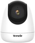 Tenda Indoor Security Camera WiFi Camera, 1080P Baby Monitor with Night Vision,2-Way Audio,Motion&Human Detection,Pet Dog Camera with Device Sharing,Cloud Service & SD Storage(CP3)