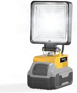 Led Work Light for DeWalt 18/20v Battery,Portable Led Flood Work Light with Low Voltage Protection,USB&Type-C Charging Port for car Repairing/Outdoor Camping/Hiking/Fishing/Emergency