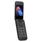 TCL Onetouch 5023 Mobile Phone Flip, Simple to Use, 2.4 Inch Screen, Large Keys for the Elderly, Shell Closure, Camera, Bluetooth, Torch, USB-C Charger, Black (Renewed)