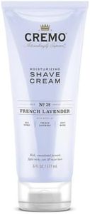 Cremo French Lavender Moisturizing Shave Cream, Astonishingly Superior Ultra-Slick Shaving Cream for Women Fights Nicks, Cuts and Razor Burn, 6 Fl Oz