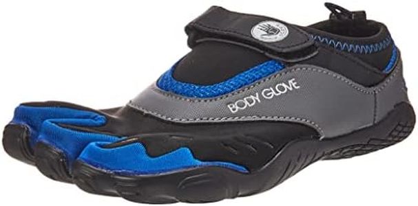 Body Glove 3T Barefoot MAX Water Shoe, Black/Dazzling Blue, 11