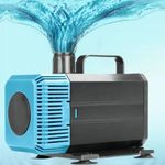 VAYINATO Sobo Submersible Water Lifting Pump, Pond and Fountain and Sump Filter Systems Power Head (WP-5200 | Power : 75W | Output : 3500L/H) | Lift Up to 3 Meter