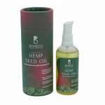 BOHECO Himalayan Hemp Seed Oil For Hair Growth & Scalp Nourishment | Rich in Omega 3 & 6 | Quick Absorbing Oil For Hair & Skin Moisturizing - 100ml