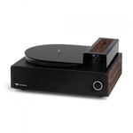 Victrola Premiere V1 Music System – Dual Bluetooth Record Player, Internal Stereo Speakers, Wireless Subwoofer with Vinyl Stream, VPMS-1 System, Espresso