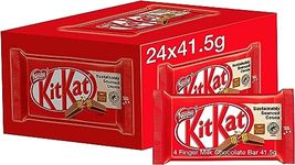 Kit Kat Chocolate Bars | 4 Fingers | 24 Packs of 41.5 g| Kit Kat Biscuit Chocolate Blocks | Bulk Gift Box | Easter Christmas Birthday Present School Gifts | UK Stock | Sold by Essential Products