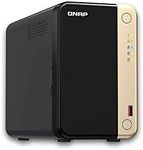 QNAP TS-264-8G 2 Bay Intel Celeron N5095 4-Core 2.9 GHz Processor 8 GB Network Attached Storage