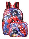 Ruz Spiderman Boys 16 Inch Backpack