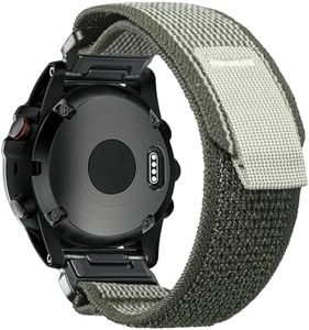 Compatible With Garmin, Trail Loop Nylon Sport Band For fēnix/Forerunner/Approach/MARQ/quatix/D2 Series Tough Replacement Band For Men