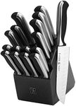 ZWILLING J.A. Henckels International 15505-000 Everedge Plus Knife Block Set, 17 Piece, Black