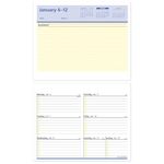 AT-A-GLANCE 2025 Desk Calendar Refill, Weekly, 5-1/2" x 7", Flip-A-Week with QuickNotes (SW7065025)