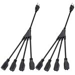 Cable Matters 2-Pack 4 Outlet Power