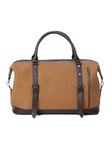 Hummel Canvas Duffel Bag | Storage of 46 Liters | Unisex Design| Multi-Purpose Bag | Travel Friendly | Durable | Detachable Straps | Sturdy Handles | Spacious Compartments