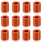 12PCS 3D Printer Heat Bed Leveling Parts, 16mm 3D Printer Leveling Column Silicone Buffer 3D Printer Heat Bed Leveling Parts Leveling Spring Replacement Part for 3D Printer Ender 3 / CR6-SE