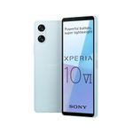 Sony Xperia 10 VI - 6.1 Inch 21:9 Wide OLED - Three optical focal lengths - Lightweight - Android 14 - SIM free - 128GB storage - IP65/68 rating - Dual SIM hybrid 1-36 months warranty - Blue