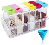 Plastic Spice Shaker Set of 6, Port