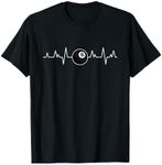 Pool Players Heartbeat Billiards 8 Ball T-Shirt