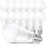 150 Watt Equivalent LED Light Bulbs, A21 23W LED Super Bright Bulbs, 2500 Lumens, 150W-200W LED Bulbs Daylight White 5000K for Home, Office, Store, Garage, Warehouse, Garden, Commercial Lighting