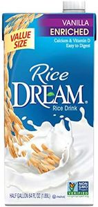 Rice Dream Rice Drink, Enriched Vanilla, 64 Oz (Pack of 8)