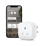 Eve Energy UK (Apple Home) - Smart Plug and Power Meter with Built-in Schedules, Voice Control, no Bridge Needed, Bluetooth, Thread