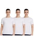 Amazon Brand - Symbol Men's Solid Regular T-Shirt (SS20SYMTEE40-C_WHITE_M)