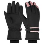 Toyosport Winter Ski Snowboard Gloves: Snow Gloves Thermal Waterproof Gloves Windproof Winter Gloves for Women Men Skiing Walking Cycling