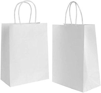 Gaoyong Bolsas Regalo,Bolsas Papel Kraft,130GSM Bolsas de papel para Halloween, Navidad, fiesta, cumpleaños, boda, día de Acción de Gracias.