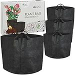 OwnGrown Plant Growing Bags : 4x20l Plant Grow Bags for Balcony and Garden Plants – Potato Grow Bags – Water-Permeable Garden Planters – Vegetable Garden Planter Bag 20l – Outdoor Planters