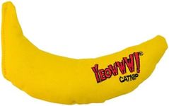 Yeowww! Catnip Toy, Yellow Banana