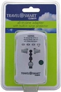 Travel Smart by Conair TS237AP All in One Adapter Plug with Surge Protection