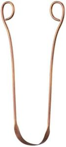 Isabella's Clearly 100% Pure Copper Tongue Scraper | Ayurvedic Metal Tongue Cleaner, BPA Free, for Adults and Kids | Natural Oral Care for Fresh Breath and Improved Oral Hygiene