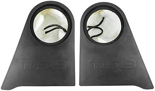 DS18 JSUB12-LR Wrangler Left and Right Subwoofer Box for JK & JKU 2007-2017, Light Weight and Strong Material, Mounting Bracket and Hardware Included