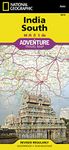 India South Adventure Map by National Geographic – Waterproof Travel Map with Roads, Trails & National Parks – Foldable Map for Kerala, Goa, Tamil ... India (National Geographic Adventure Map)