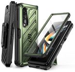 SUPCASE Unicorn Beetle Series Kickstand Protective Case for 7.6-Inch Samsung Galaxy Z Fold 4 (2022), Dark Green