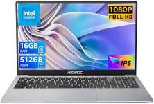 ACEMAGIC Laptop Computer Intel N97 Windows Laptop 16-in IPS 16GB DDR4 512GB M.2 2280 SSD Traditional Laptops Numeric Keypad WiFi5 HDMI Type-C Mini Laptop