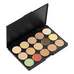 Swiss Beauty Hd Professional Light Weight Multi-Purpose Matte Concealer Color Corrector Palette | Full Coverage, Shade-02,18 Gm |