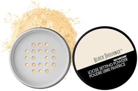 Black Radiance True Complexion Loose Setting Powder, Banana, 0.64 Ounce