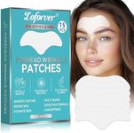 Heybrogo Forehead Wrinkle Patches 15 Pack, Collagen-Infused Anti-Wrinkle Patches with Centella Asiatica, Smooths Fine Lines & Frown Lines, Forehead Wrinkles Treatment