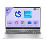 HP 15 Smartchoice, 13th Gen Intel Core i3-1315U(8GB DDR4,512GB SSD) FHD, Anti-Glare, Micro-Edge, 15.6''/39.6cm, Win11, M365(1yr)*Office24, Silver,1.59kg, fd0572TU, FHD Camera w/Shutter, Backlit Laptop