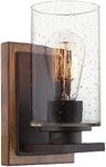 Kira Home Sedona 9" Modern Rustic W