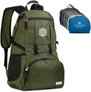 TRIPPED Travel Gear 35L Packable Travel Backpack for All-Day Comfort