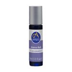 Absolute Aromas Lavender Aroma-Roll Roller Ball - Contains 100% Pure, Natural, Organic Lavender Essential Oil - A Light Calming essential oil blend to Soothe and Balance (Lavender)