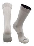 TCK Skate Liner Hockey Socks Crew Length, Grey, S