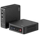 BOSGAME E4 Mini PC, Mini Computers with AMD Ryzen 5 3550H, 16GB DDR4 512GB PCIe SSD, Dual RJ45, 4K Triple Display, USB-C, USB 3.2, Wi-Fi 5/BT 5.0, Desktop Computer for Office, Home & Streaming
