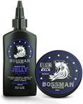 Bossman Beard Oil Jelly and Relaxing Beard Balm Combo- Royal Oud Scent