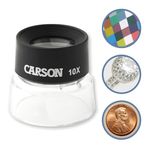 Carson LL-10 10x LumiLoupe Stand Magnifier Loupe