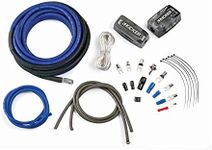 KICKER 46PKD4 4-Gauge Dual Car Amplifier Amp Installation Wire Kit 4 AWG 4GA