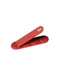 DailyObjects Stack Phone Kickstand/Phone Stand/Mobile Holder, Vertical and Horizontal Stand, Adjustable Angle, Compatible with iPhone - Coral Red